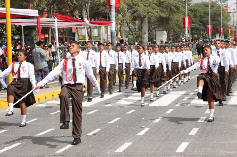DESFILE ESCOLAR POR FIESTAS PATRIAS SE REALIZARÁ EL DOMINGO 23 DE JULIO EN DISTRITO DE MORALES. 
